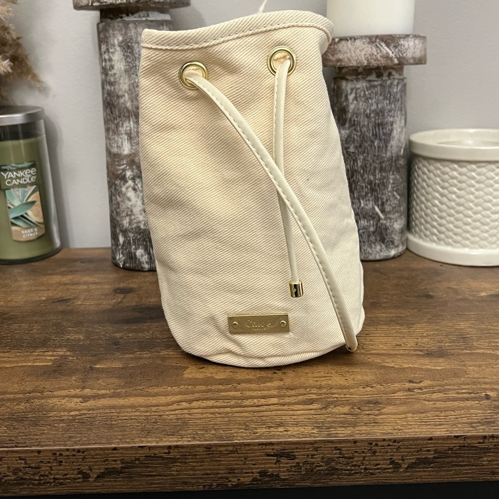 Chloe parfum drawstring make up bag